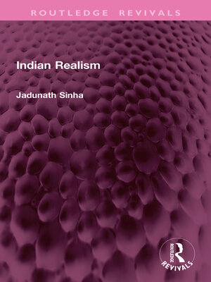 cover image of Indian Realism
